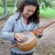Edith and her Gourd Banjo